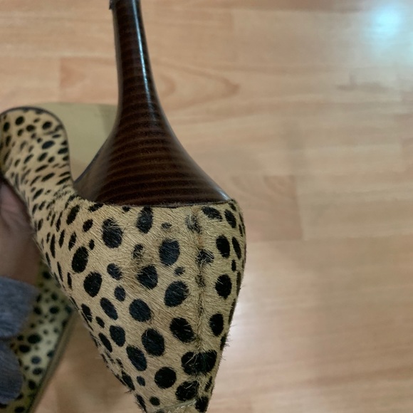 Nine West Barbe Cheetah Print Pumps - Picture 5 of 6